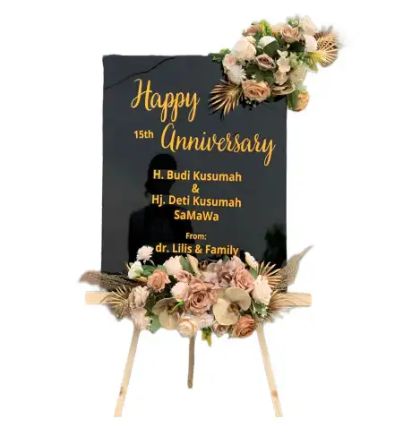 Papan Bunga Akrilik Sukogidri